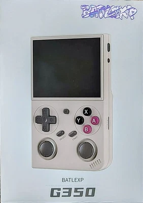 Batlexp G350 Retro Handheld Game Console 3.5" IPS RK3326 64GB Ready to Play - Image 1 of 3