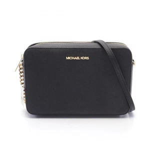 Michael Kors JET SET LG EW CROSS BODY Jet Set Schultertasche Leder Damen Schwarz - Bild 1 von 8