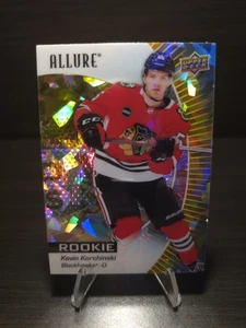 2023-24 Upper Deck Allure Kevin Korchinski RC #121 Yellow Taxi - Bild 1 von 2
