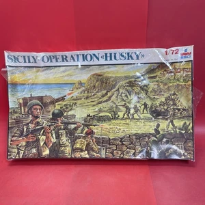 ESCI art Sicily Operation Husky 1/72 Model Kit Diorama Set ITALY Damage Box! - Picture 1 of 7