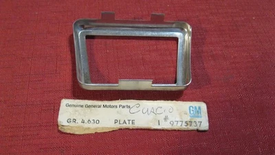 NOS 1965-1966 Pontiac Tempest, GTO clutch or brake pedal trim plate, 9775737 - Image 1 of 3