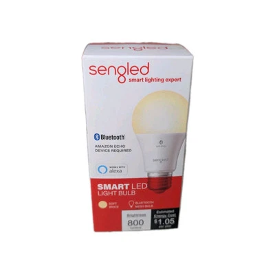 Sengled - Smart A19 LED 60W Bulb Bluetooth - Alexa -Google - Soft White - Image 1 of 4