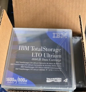(5) IBM 95P4436 LTO Ultrium 4 Tape Cartridge 800GB/1600GB Compressed Cassette - Picture 1 of 3