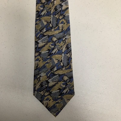 ENRICO COVERI 真丝领带 意大利制造 — 第 1/4 张图片