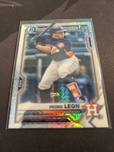 2021 1st Bowman Chrome Mojo Pedro Leon - Picture 1 of 2