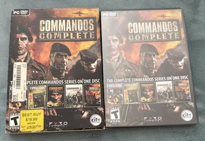 Commandos Complete Series PC Game - RARE - One Disc All Games! (PC DVD 2010) New - Picture 1 of 2