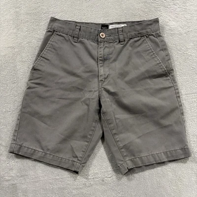 Pantalones Cortos RVCA Para Hombre 30 Fin de Semana Chino Bolsillos Cortados Preppy Mínimo Senderismo Gris Foto 1 de 4