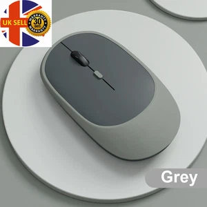 Wireless Mouse Rechargeable Mouse Gamer Dual Modes Bluetooth-Compatible 2.4G USB - Picture 1 of 22