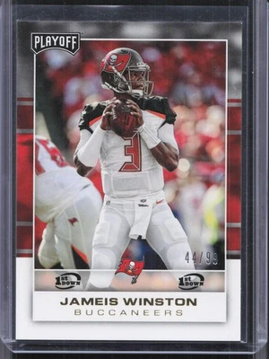 2017 Panini Playoff #85 Jameis Winston 1st Down #/99 - Image 1 of 2