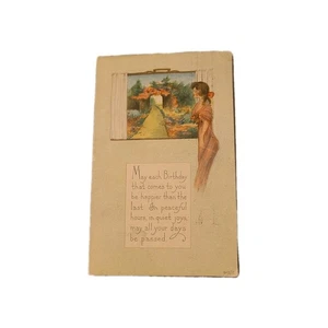 Postkarte Geburtstagsgruße 1916 - Bild 1 von 2