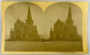 SV027_066 Stereoview Scotland Glasgow Cathedral - Picture 1 of 1