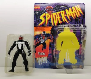 Venom I  Spiderman Actionfigur Marvel Toy Biz 1994 Vitrinen Figur + OVP - Bild 1 von 2