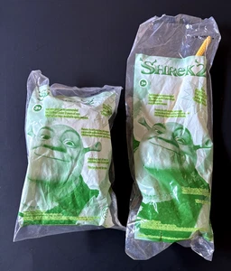 Burger King Toys "Shrek 2" Spinning Fiona & Puss in Boots 2003 - Bild 1 von 3