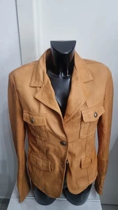 Veste masterpelle Femme Cuir Biscuit Taille 50 Modèle AN184 - Picture 1 of 8
