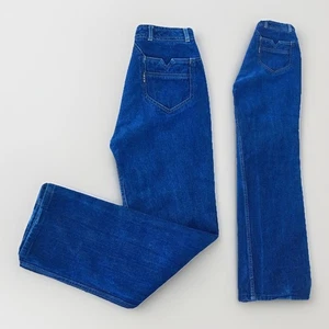 Vintage Nest Ce Pas Jeans High Waist Size 11 12 27 in Waist Waist 70s 80s - Picture 1 of 12