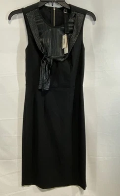 Vestido para mujer Poleci negro nuevo con etiquetas vintage Y2K con inserción funda cremallera completa talla 0 Foto 1 de 4