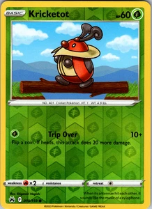 Holograma inverso Kricketot 010/159 SWSH: Crown Zenith común - casi nuevo - Imagen 1 de 2