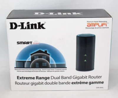 D-Link Extreme Range Dual Band Gigabit Router DIR-845L with SmartBeam - Image 1 of 4