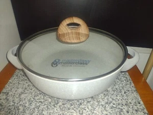 Masterclass Premium Cookware 9.5 Inch Casserole Pot w/Lid. 2.6 quart.  - Picture 1 of 11