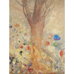 Odilon Redon The Buddha Large Canvas Art Print - Picture 1 of 5