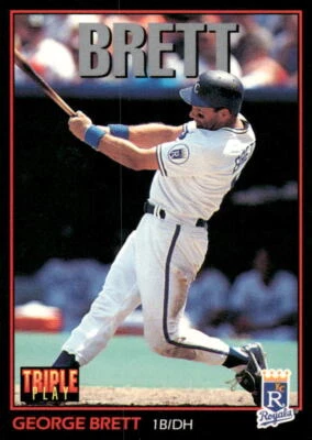1993 Triple Play #214 George Brett - Image 1 of 2