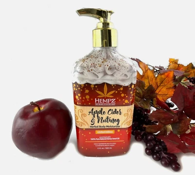 Hempz Apple Cider & Nutmeg Fall Limited Herbal Body Moisturizing Lotion 17oz - Image 1 of 2