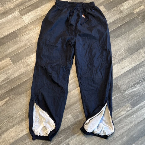 VTG Champion Windbreaker Pants ASU Sun Devils Basketball Black Mesh Lined XL Cover