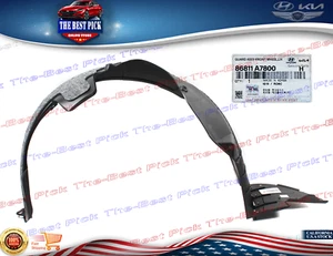 ⭐GENUINE⭐ FRONT Fender Liner LEFT DRIVER SIDE for 2017-2018 Kia Forte 86811A7800 - Picture 1 of 1