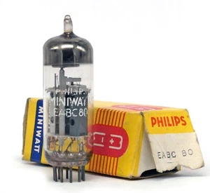 EABC80/6AK8 PHILIPS NOS ITALY Tube Röhre Lampe Valvula Valve 진공관 真空管 电子管 ù - Picture 1 of 1