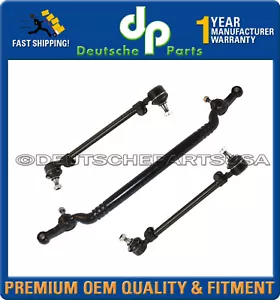 BMW E31 840 850 i Ci Center Steering Drag Link Tie Rod Rods 32211138866 Set 3 - Picture 1 of 1