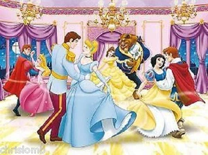 CIALDA per torta CENERENTOLA ostia compleanno formato A4 cod2242 - Foto 1 di 1