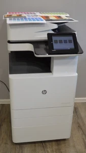 HP Color LaserJet Managent MFP E87660 Drucker Kopierer mit Rechnung - Bild 1 von 6