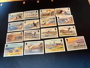 Isle of Man 1983 MNH, Marine Birds, Scott 224-239, SCV $12.25, Set of 16 - Picture 1 of 1