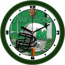 Marshall University Thundering Herd Football Helmet Wall Clock