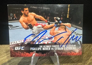 Efrain Escudero Signed 2009 Topps Round 2 UFC Card in person Auto - Picture 1 of 1