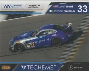 2018 Winward Racing #33 Mercedes-AMG GS IMSA CTSC Hero Card - Picture 1 of 1