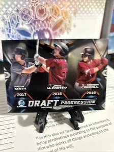 2019 Bowman Draft - Chrome Draft Progression Corbin Carroll, Pavin Smith,... - Picture 1 of 2
