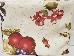 1 Printed Fabric Tablecloth, 60" Round (4-6 people), EURO PARADISE FRUITS by VL - Picture 1 of 12