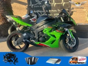 NT Injection Green KRT Full Fairing Fit for Kawasaki Ninja ZX6R 2009-2012 a063 - Picture 1 of 12