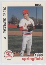 1990 Best Springfield Cardinals Steve Gewecke #21