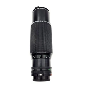 Canon FD 100-300mm f/5.6 Zoom Lens Made in Japan w/ Tifen UV Haze 1 & Both Caps - Picture 1 of 7