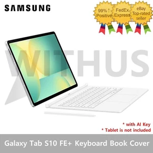 SAMSUNG Galaxy Tab S10 FE+ Keyboard Book Cover w/ AI Key EF-DX625 ENG/KOR Layout - Picture 1 of 9