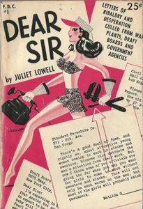 Eagle Books Dear Sir 1 by Juliet Lowell Letters of Ribaldry & Desperation - Picture 1 of 2