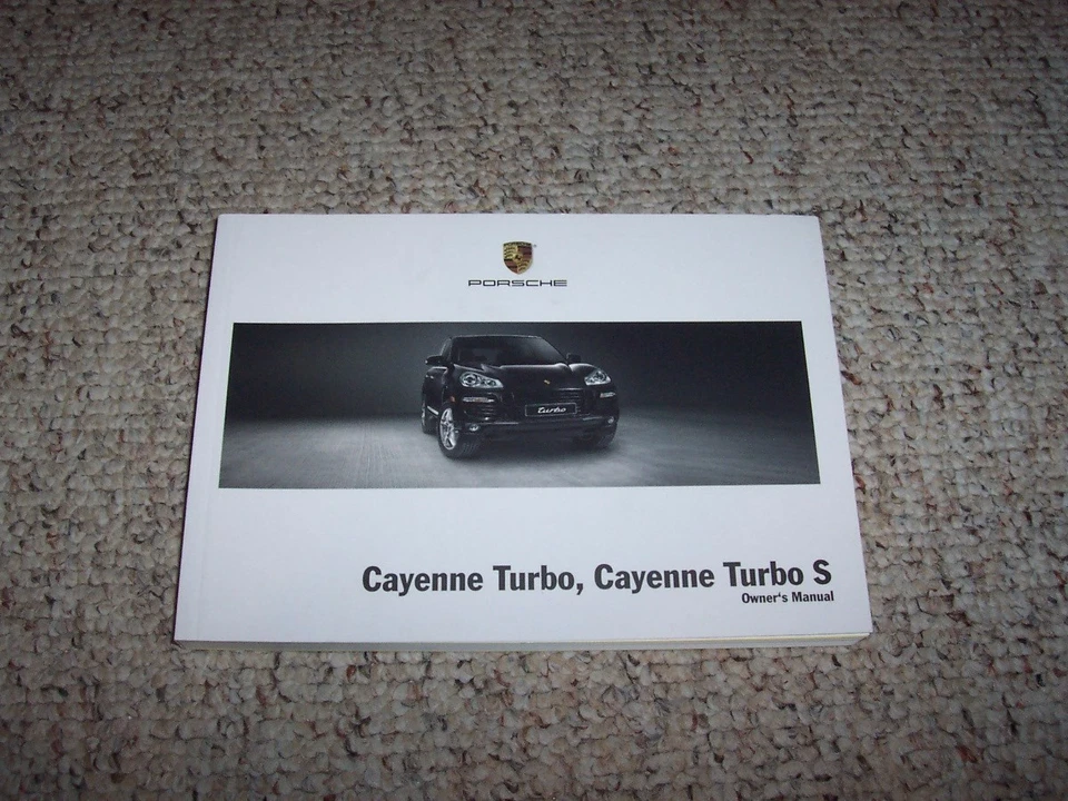 2009 Porsche Cayenne Turbo & Cayenne Turbo S Owner User Manual Book 4.8L V8 - Image 1 of 1