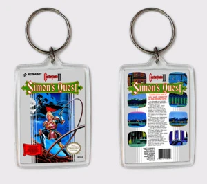 CASTLEVANIA II NINTENDO NES LLAVERO KEYRING - Imagen 1 de 1