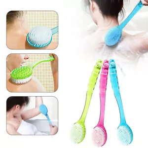 Body Back Badebürste - für Dusche mit langem Griff, Rückenwaschmaschine Wäscher NEU - Bild 1 von 12