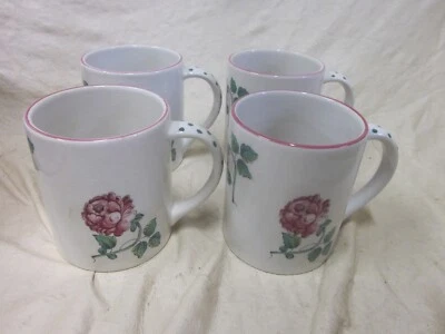 Taza/taza de café de porcelana Tiffany & Co. Strasbourg Flowers Portugal - Lote de 4 Foto 1 de 4