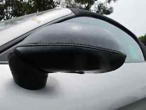 Colgan Car Mirror Covers Bra Protector Black Fits 2013-2014 Porsche 911 Carrera