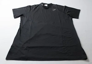 Gymshark Men's Slim Fit Speed T-Shirt HT3 Black Size: Extra Large NWT - Picture 1 of 6