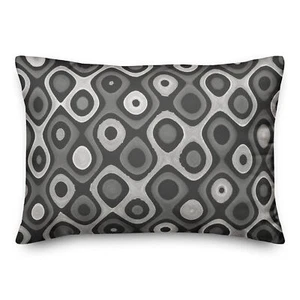 Creative Products Gray Circles 20 x 14 Indoor / Outdoor Pillow - Picture 1 of 3